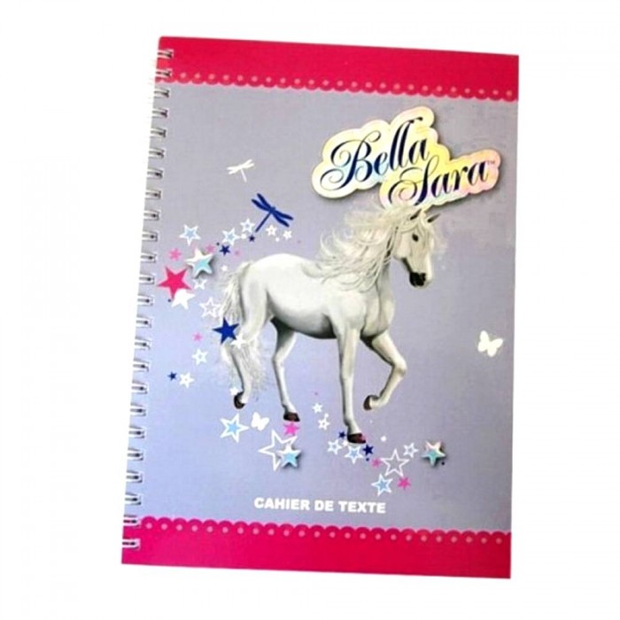 Page De Garde Por Mon Cahier De Cheval Cahier de Texte Cheval Bella Sara Libellule - Cahier de textes Cheval