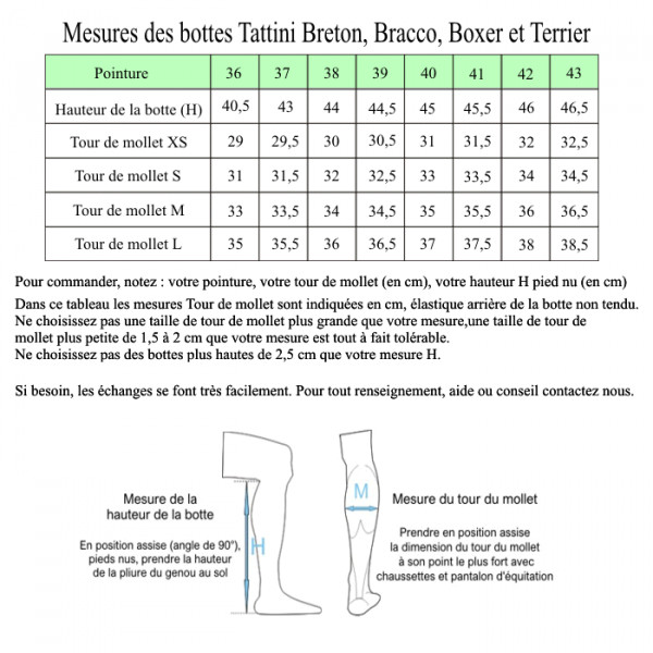 Bottes tattini boxer online