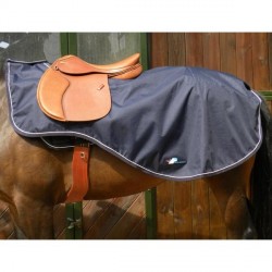 Couvre reins imperméable Cheval Abyss doublé polaire