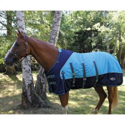 Couverture Combo pour cheval, impermeable, matelassage 350g avec couvre cou  intégré